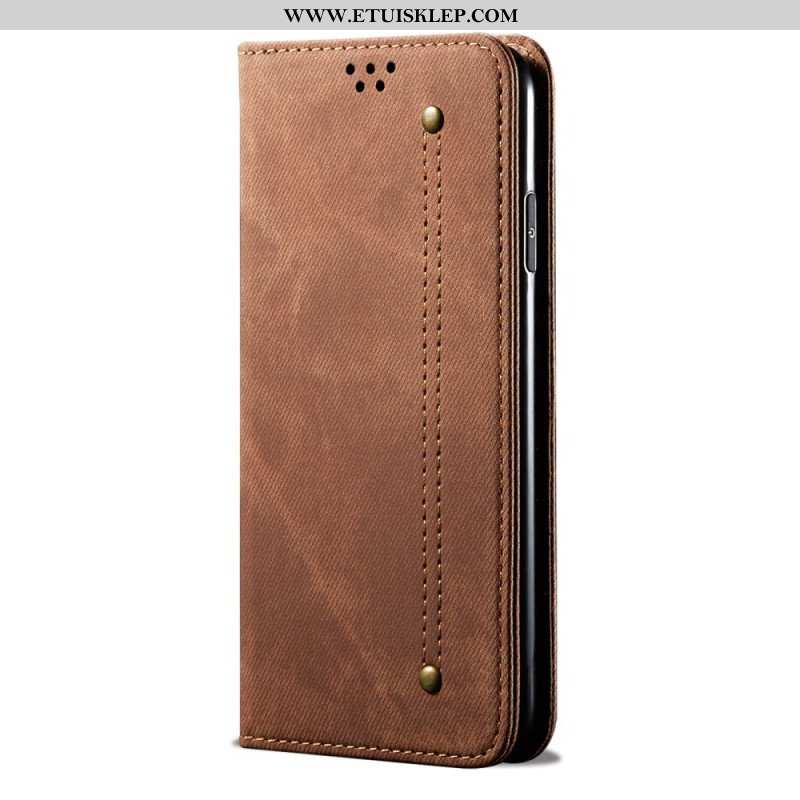 Etui Na Telefon do Huawei P60 Pro Etui Folio Tkanina Dżinsowa